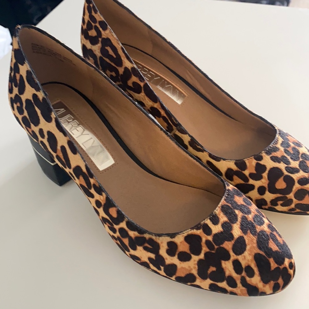 Leopard heels